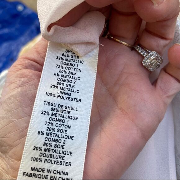 Rebecca Taylor Sleeveless Daffodil Tank Size medium - Picture 14 of 16